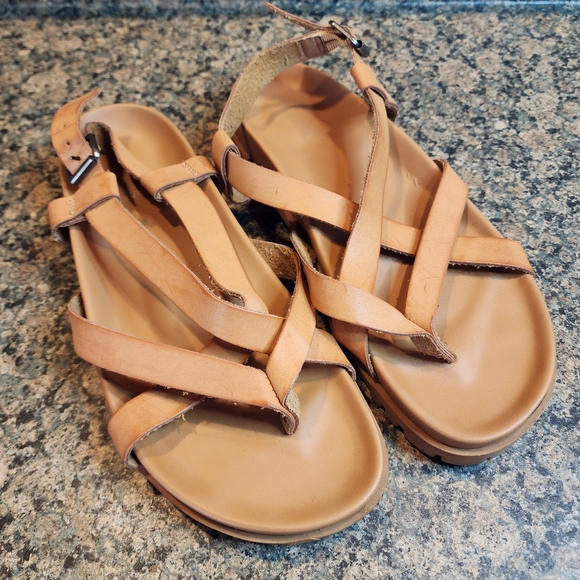 BECCA Shoes - Maurices Becca Footbed Strappy Sandal, Size 7.5M